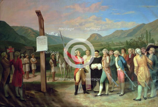 Foundation of the city of San Miguel de Ibarra in 1606.