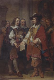 Foundation of the Antwerp Academy by David Teniers II, (c1663), 1862-1872. Creator: Nicaise de Keyser