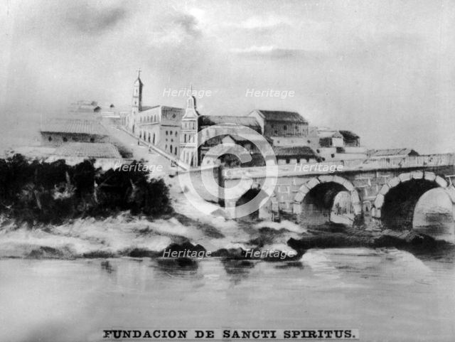 Foundation Sancti-Spiritus, (1550s), 1920s. Creator: Unknown.