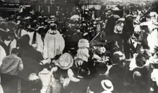 Foundation stone laying, St. Clement's Church, Mosman, 1902. Creator: Unknown