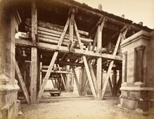 Foundations for Sacre-Coeur, c.1889. Creator: Louis-Emile Durandelle