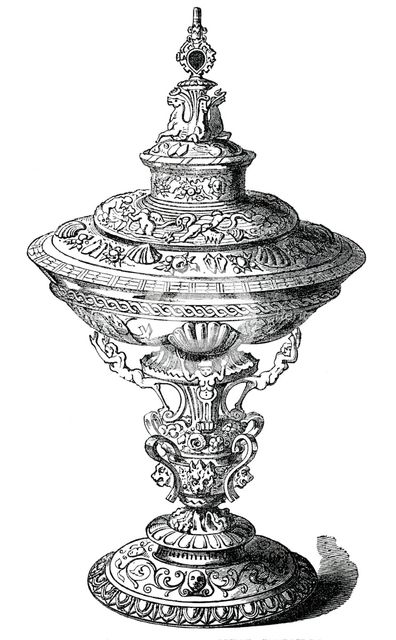 Founder's Cup, Emanuel College, Cambridge, 1850. Creator: Unknown.