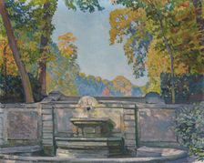 Fountain, ca 1917-1922. Creator: Rysselberghe, Théo van (1862-1926)