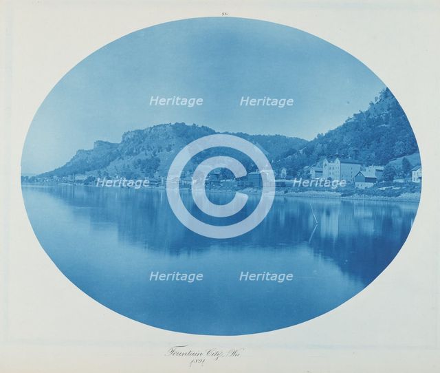 Fountain City, Wis., 1891. Creator: Henry Bosse.