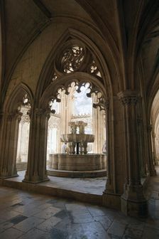 Fountain, Cloister of King John I, Monastery of Batalha, Batalha, Portugal, 2009. Artist: Samuel Magal