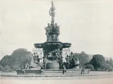 Fountain at Curraghmore, The Seat of the Most Hon. the Marquess of Waterford c1915. Artist: Leonard Willoughby