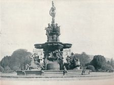Fountain at Curraghmore, The Seat of the Most Hon. the Marquess of Waterford c1915. Artist: Leonard Willoughby