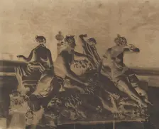 [Fountain at Versailles], ca. 1851. Creator: Louis-Rémy Robert