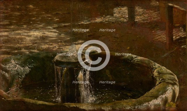 Fountain, between 1876-1880. Creator: Aleksander Gierymski.