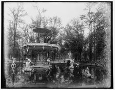Fountain, Forsyth Park, Savannah, Ga., between 1890 and 1901. Creator: Unknown