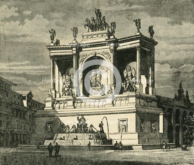 'Fountain of Alexander Severus, Rome', 1890.   Creator: Unknown.