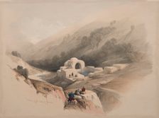 Fountain of Job, Valley of Hinnom, 1839. Creator: David Roberts (British, 1796-1864)