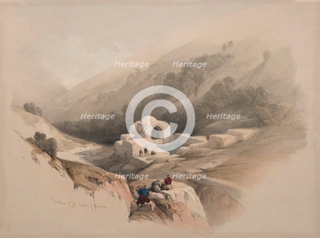 Fountain of Job, Valley of Hinnom, 1839. Creator: David Roberts (British, 1796-1864).