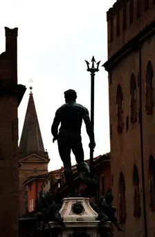 Fountain of Neptune by Giambologna, Bologna, Italy, 2013. Creator: LTL