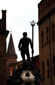 Fountain of Neptune by Giambologna, Bologna, Italy, 2013. Creator: LTL