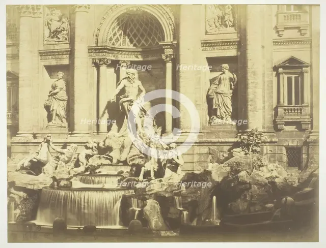 Fountain of Neptune, c. 1857. Creator: Robert MacPherson.