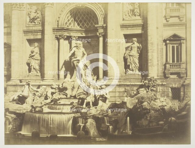 Fountain of Neptune, c. 1857. Creator: Robert MacPherson.