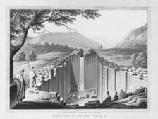 Fountain of Siloam. John. 9.7. 1830. Artist: J Clarke