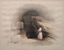 Fountain of Siloam, Valley of Jehoshaphat, 1839. Creator: David Roberts (British, 1796-1864)