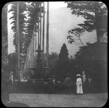 Fountain of the Muses, Rio de Janeiro Botanical Garden, Brazil, late 19th or early 20th century