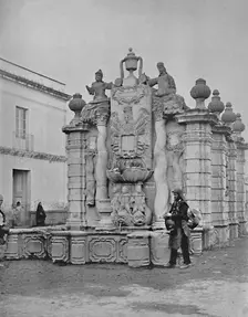 Fountain of the Falling Waters, City of Mexico c1897. Creator: Unknown