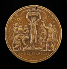 Fountain of the Sciences [reverse]. Creator: Leone Leoni