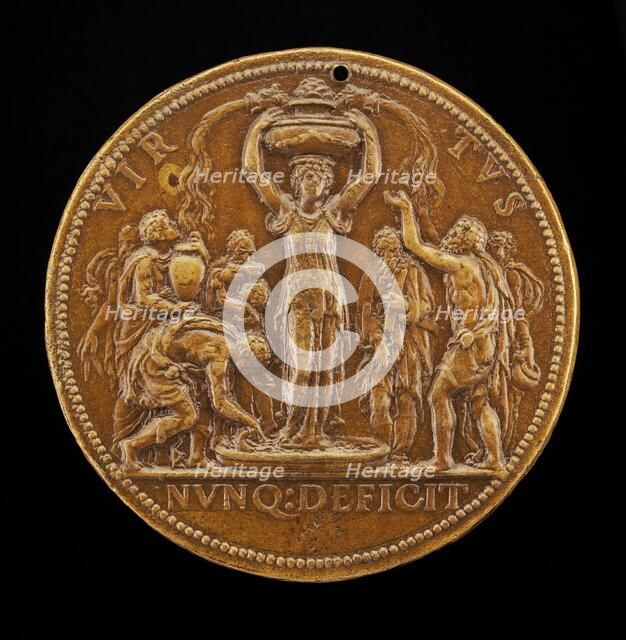 Fountain of the Sciences [reverse]. Creator: Leone Leoni.