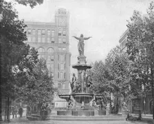 Fountain Square, Cincinnati, Ohio, USA, c1900. Creator: Unknown