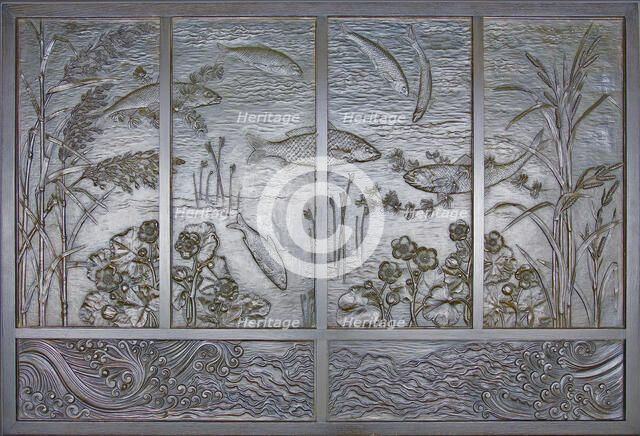 Fountain Panel, Norwich, 1871. Creators: Thomas Jeckyll, Barnard, Bishop & Barnards.