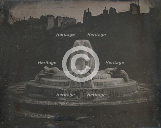 Fountain, Place du Château d’Eau, Paris, 1841-42. Creator: Joseph Philibert Girault De Prangey.