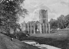 Fountains Abbey c1896. Artist: C Watson