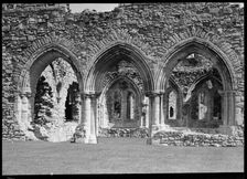 Fountains Abbey, Harrogate, North Yorkshire, 1940-1949. Creator: Ethel Booty