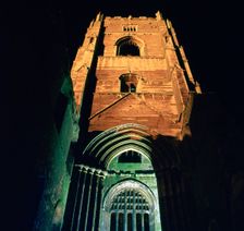 Fountains Abbey, illuminated, 12th century