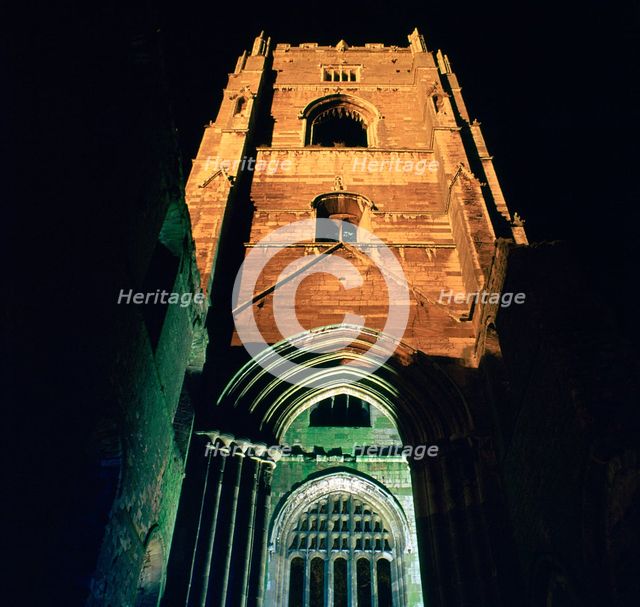Fountains Abbey, illuminated, 12th century. Artist: Unknown