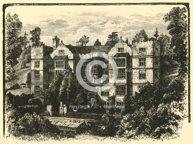 'Fountains Hall', 1898. Creator: Unknown.