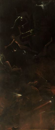 Four Visions of the Hereafter, ca 1490-1510. Creator: Bosch, Hieronymus (c. 1450-1516)
