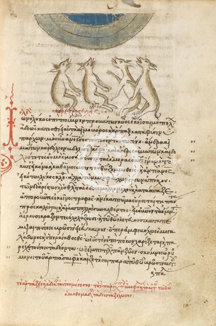 Four Wolves, 1510-1520. Creator: Unknown.