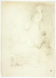 Four Young Women, n.d. Creator: Frank Stone