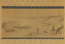 Four Admirers , late 17th-early 18th century. Creator: Kanô Yôboku Tsunenobu