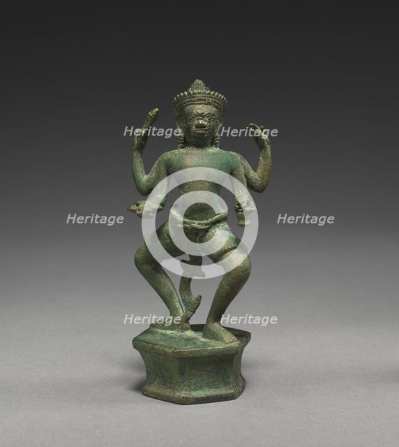 Four-Armed Standing Tantric Male Divinity, 2nd-3rd quarter of the 10th Century. Creator: Unknown.