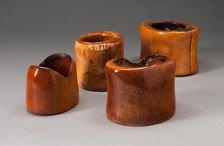 Four Bracelets, Nigeria, Probably 19th century. Creator: Unknown