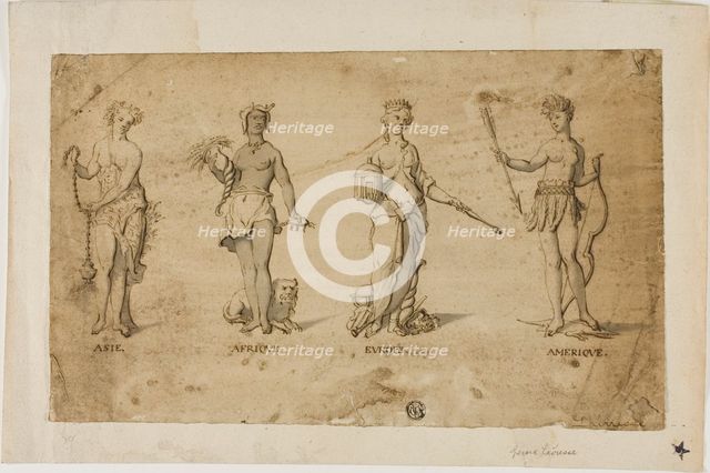 Four Continents, n.d. Creator: Gerard de Lairesse.