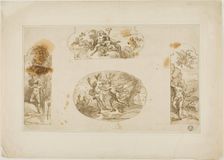 Four Classic Scenes for Overdoors, n.d. Creator: Sir James Thornhill