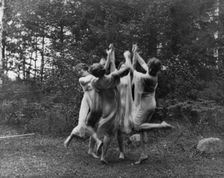 Four dancing figures, n.d.. Creator: Frances Benjamin Johnston