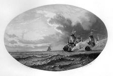 Four Days Battle, 1666 (c1870).Artist: W Steelink