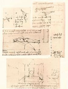 Four drawings illustrating the practice of painting, c1472-c1519 (1883). Artist: Leonardo da Vinci