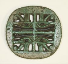 Four Eyes of the God Horus (Wedjat) Amulet, Egypt, Third Intermediate Period, Dynasty 21-25... Creator: Unknown