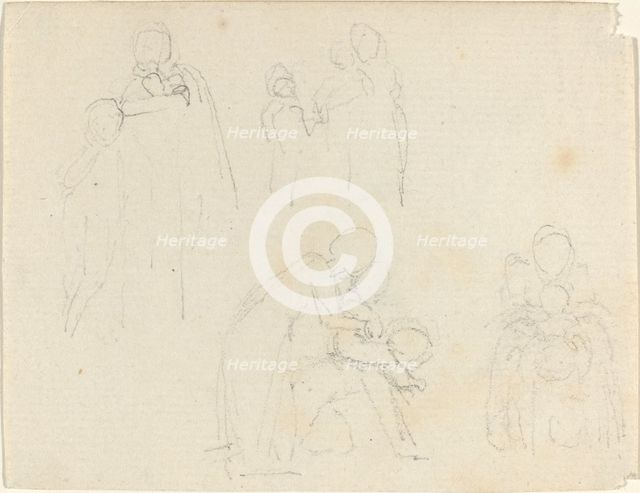 Four Groups of Figures. Creator: John Flaxman.