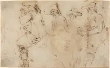 Four Horsemen, 1627/30. Creator: Stefano della Bella