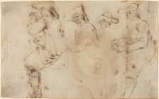 Four Horsemen, 1627/30. Creator: Stefano della Bella